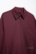 Eliza Collared Bomber Jacket [POBPNB55]
