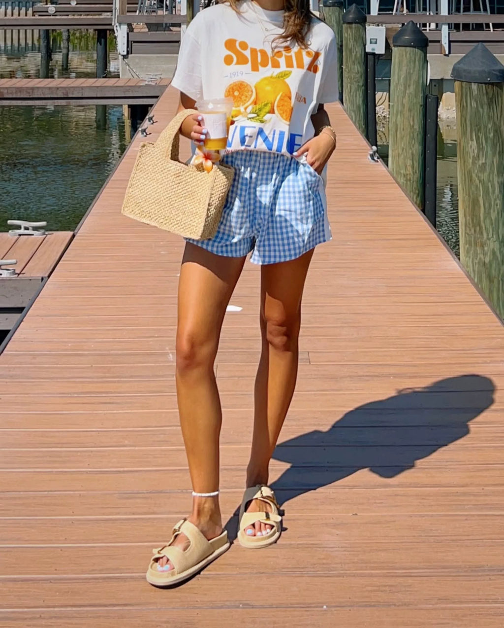 Ellena Retro Spritz Graphic T-Shirt