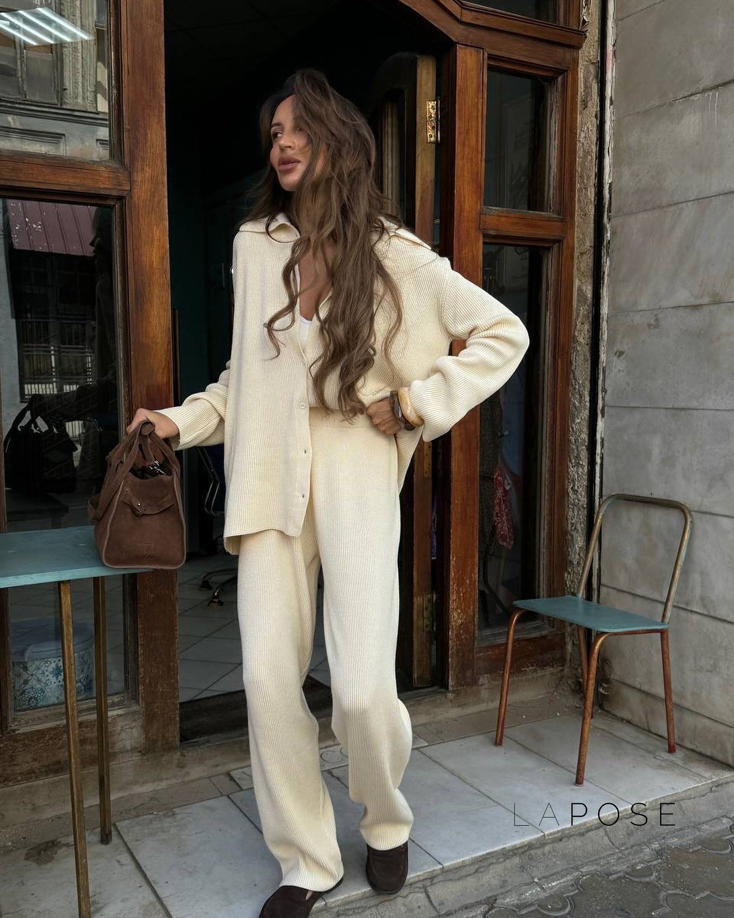 Elliana Lapel Lounge Set [MIOQF4DP]