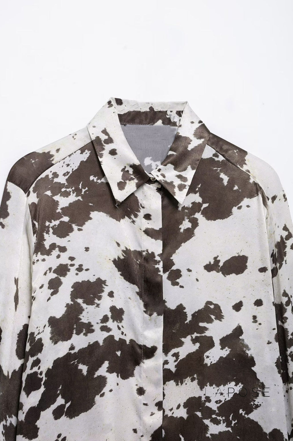 Ellinor Loose Animal Print Shirt [M35OEZQO]
