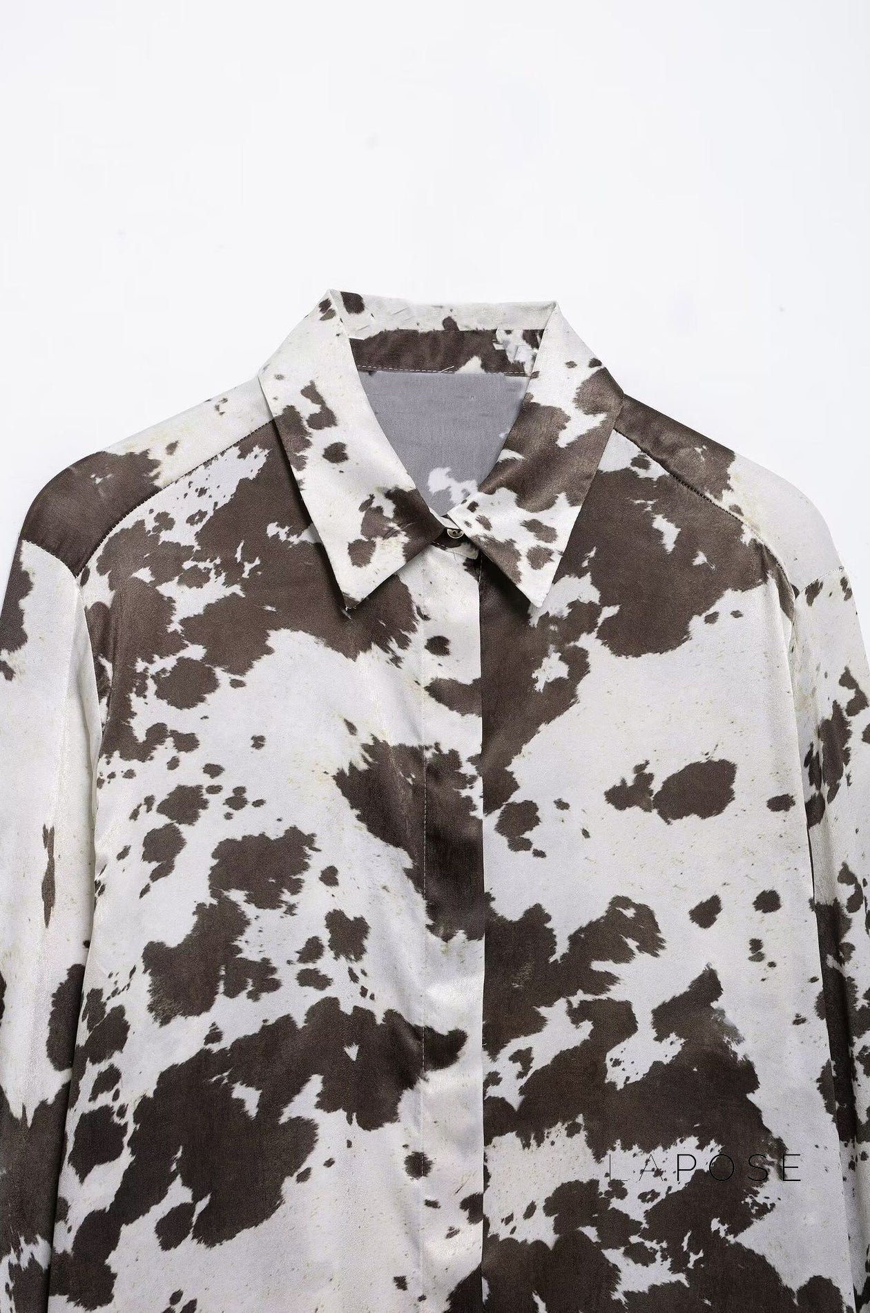 Ellinor Loose Animal Print Shirt [M35OEZQO]