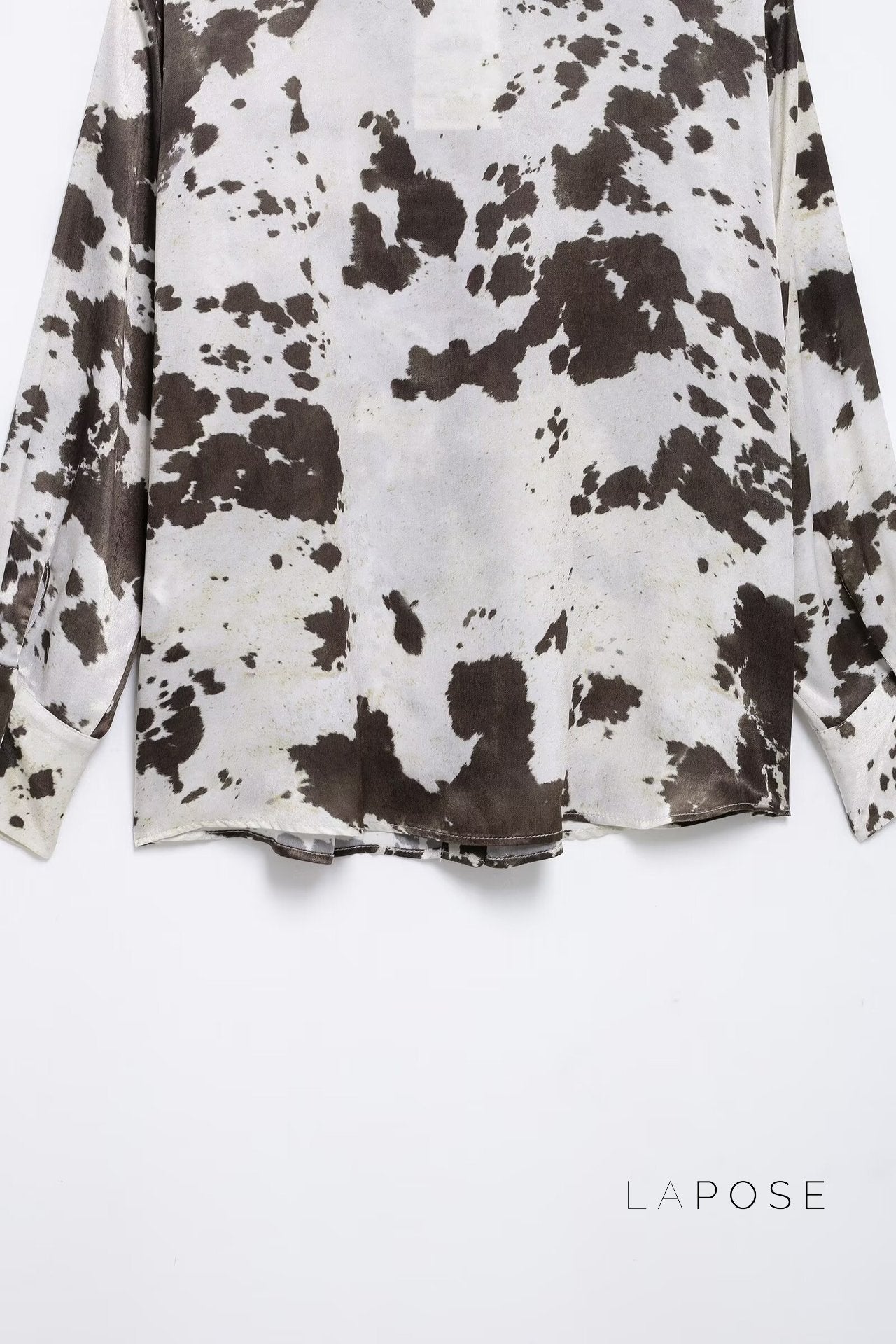 Ellinor Loose Animal Print Shirt [YLED4XIG]