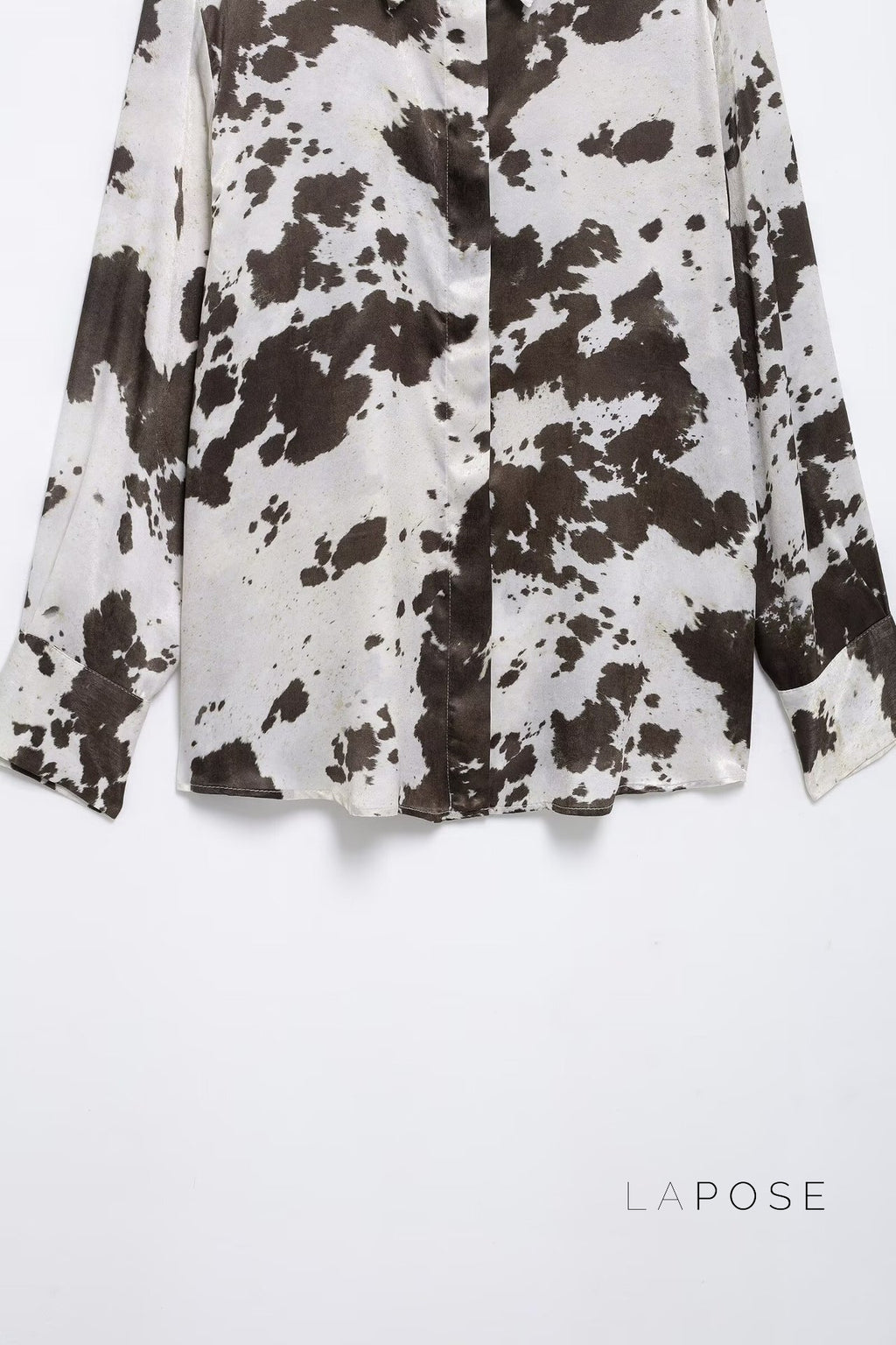 Ellinor Loose Animal Print Shirt [ZSCDPMB4]