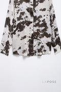 Ellinor Loose Animal Print Shirt [ZSCDPMB4]