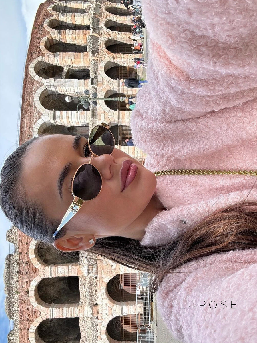 Ellisyn Pink Faux Fur Jacket [R1QBY8BJ]