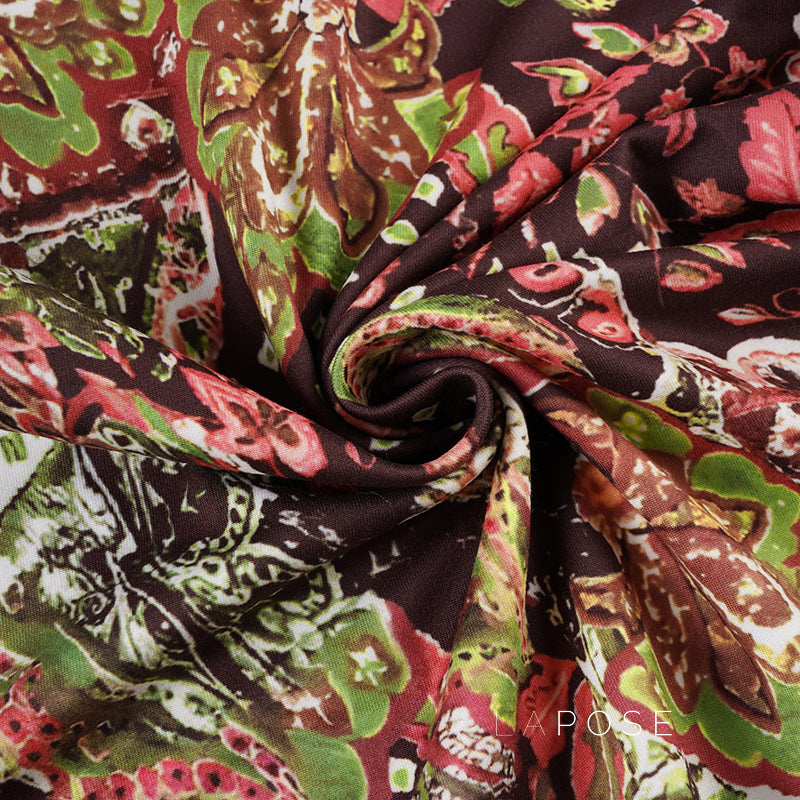 Elnora Printed Halter Mini Dress [QHEC4QQL]
