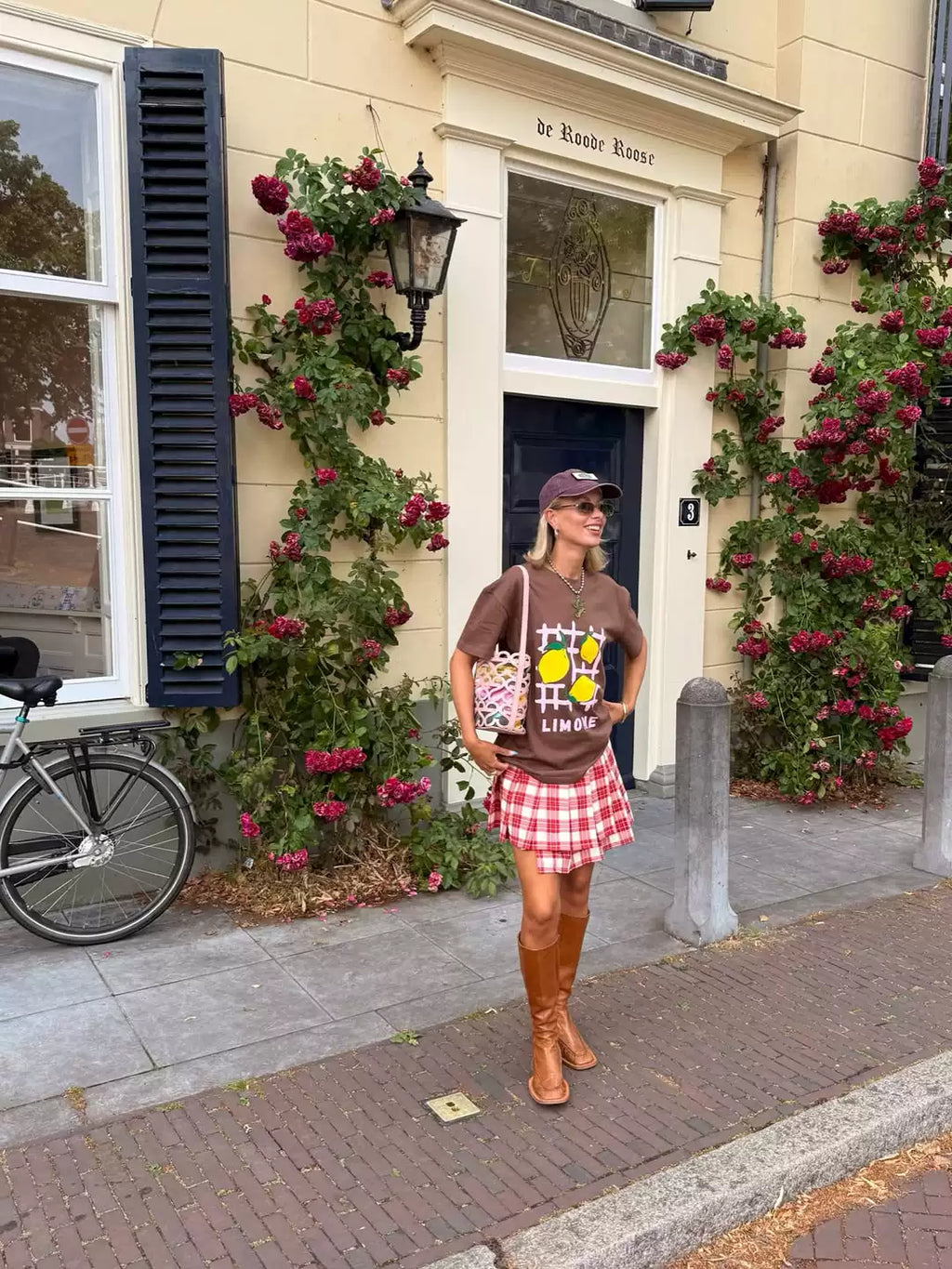 Elodie Limone Graphic Oversized T-shirt