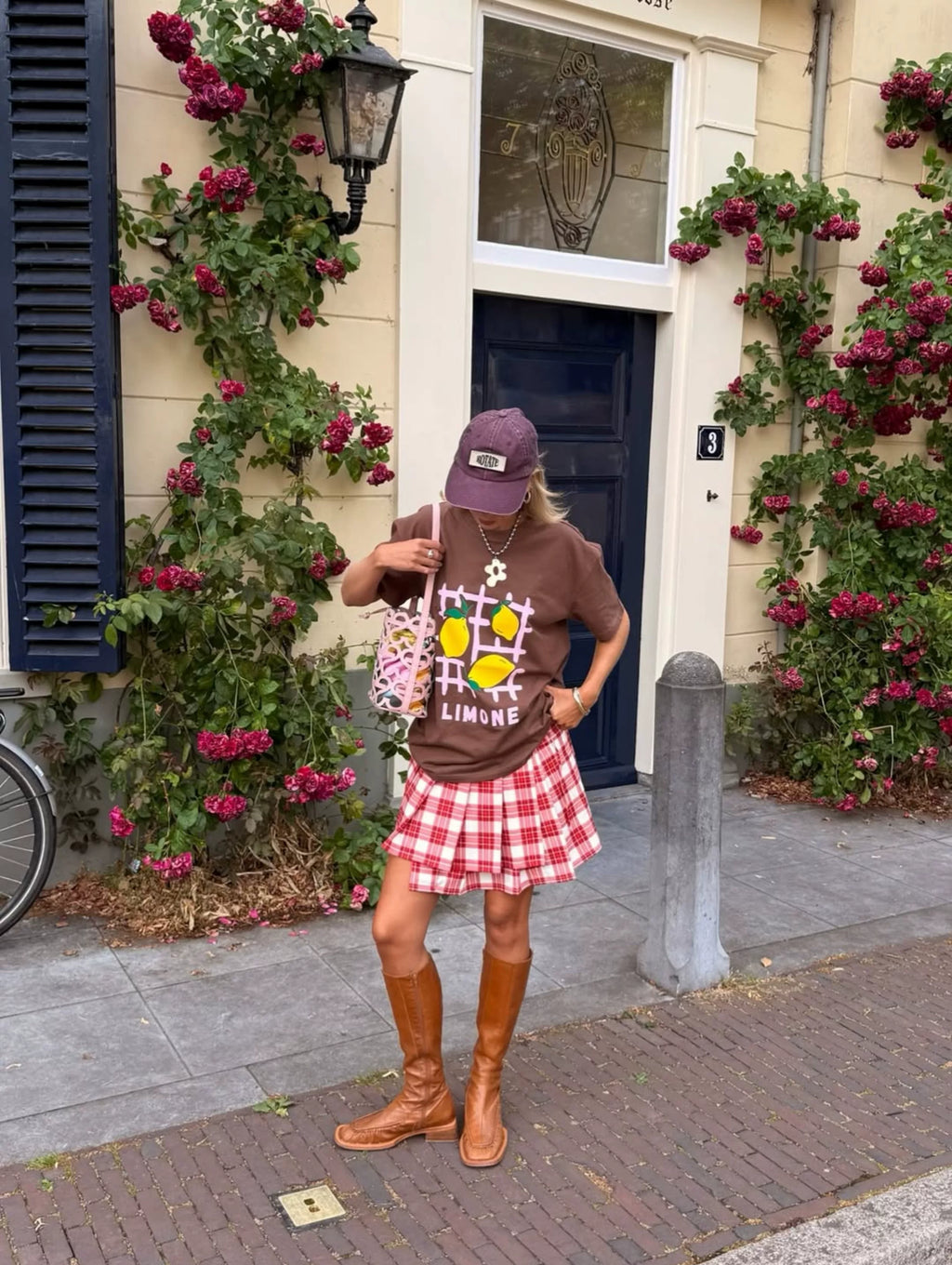 Elodie Limone Graphic Oversized T-shirt