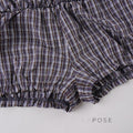 Elora Plaid Crop Skirt Set [TAH9YRNN]