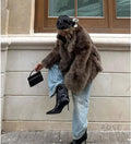 Eman Plush Faux Fur Jacket [BDA4CQB7]