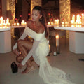 Emely Off-Shoulder Ruched Gown [Y2NYVQFQ]