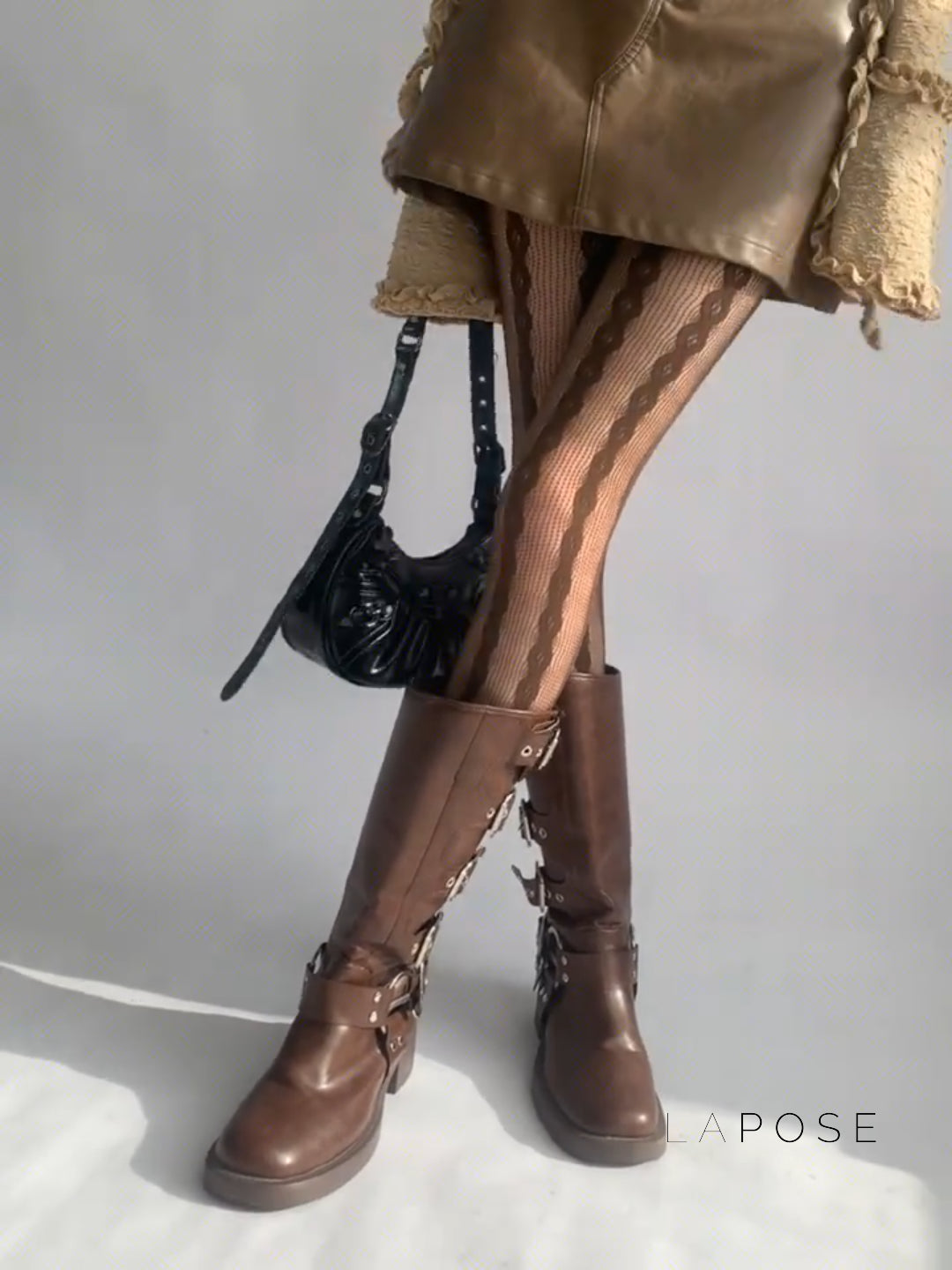 Emileigh Mesh Cable Tights [BCNXS6YY]