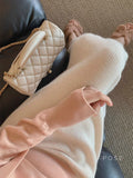 Emilie Knit Fishtail Midi Skirt [1WLP60FB]