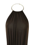 LaPose Emmalee Gold Detail Mini Dress - Brown