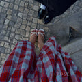 Emmarie Gingham A-Line Skirt [F45DDD99]