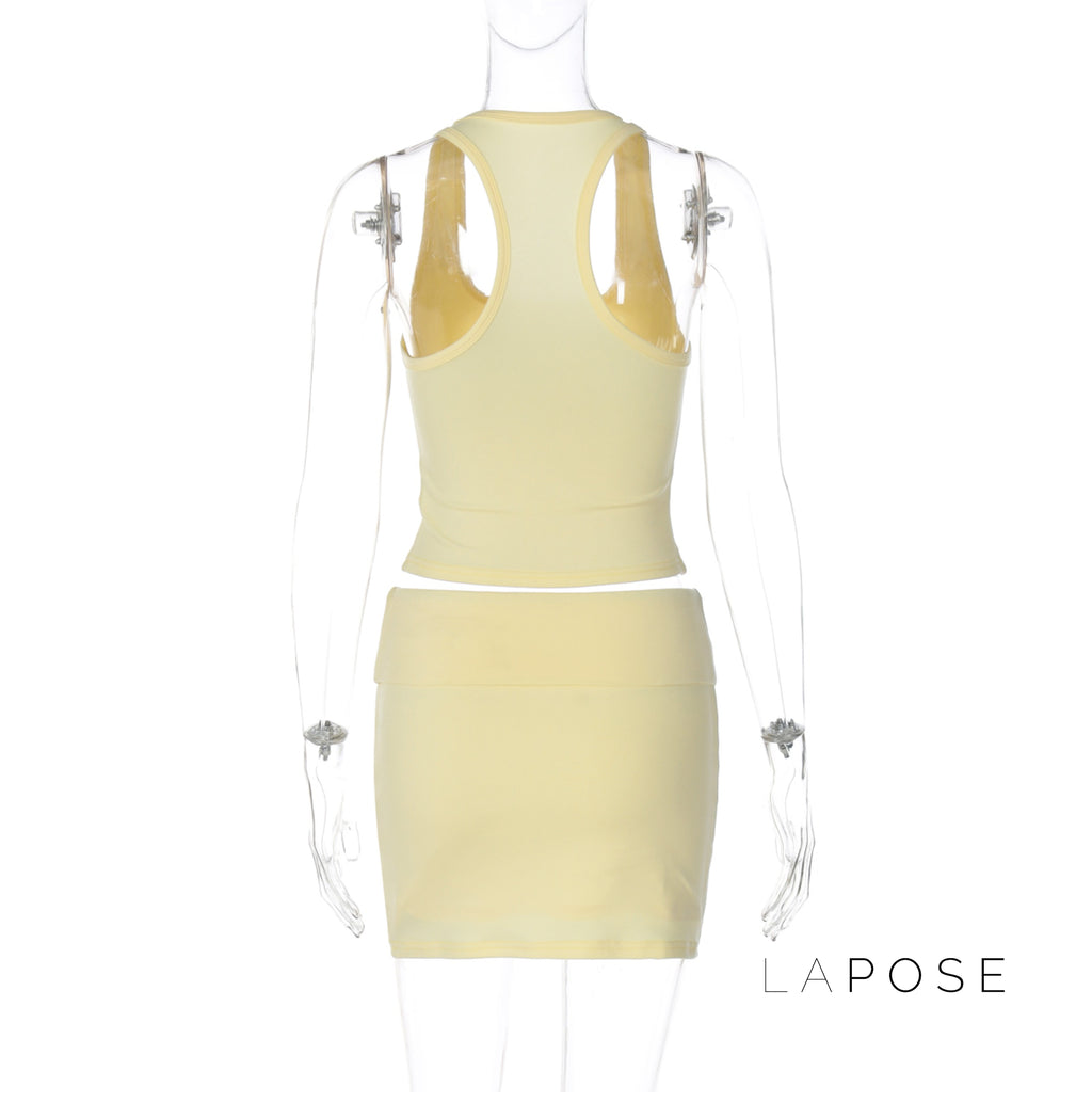 Emorie Square Neck Short Set [NFBAI6A1]