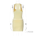 Emorie Square Neck Short Set [NFBAI6A1]