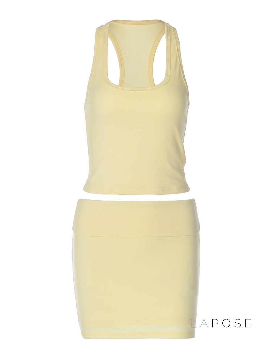 Emorie Square Neck Short Set [8QW8T1Y4]