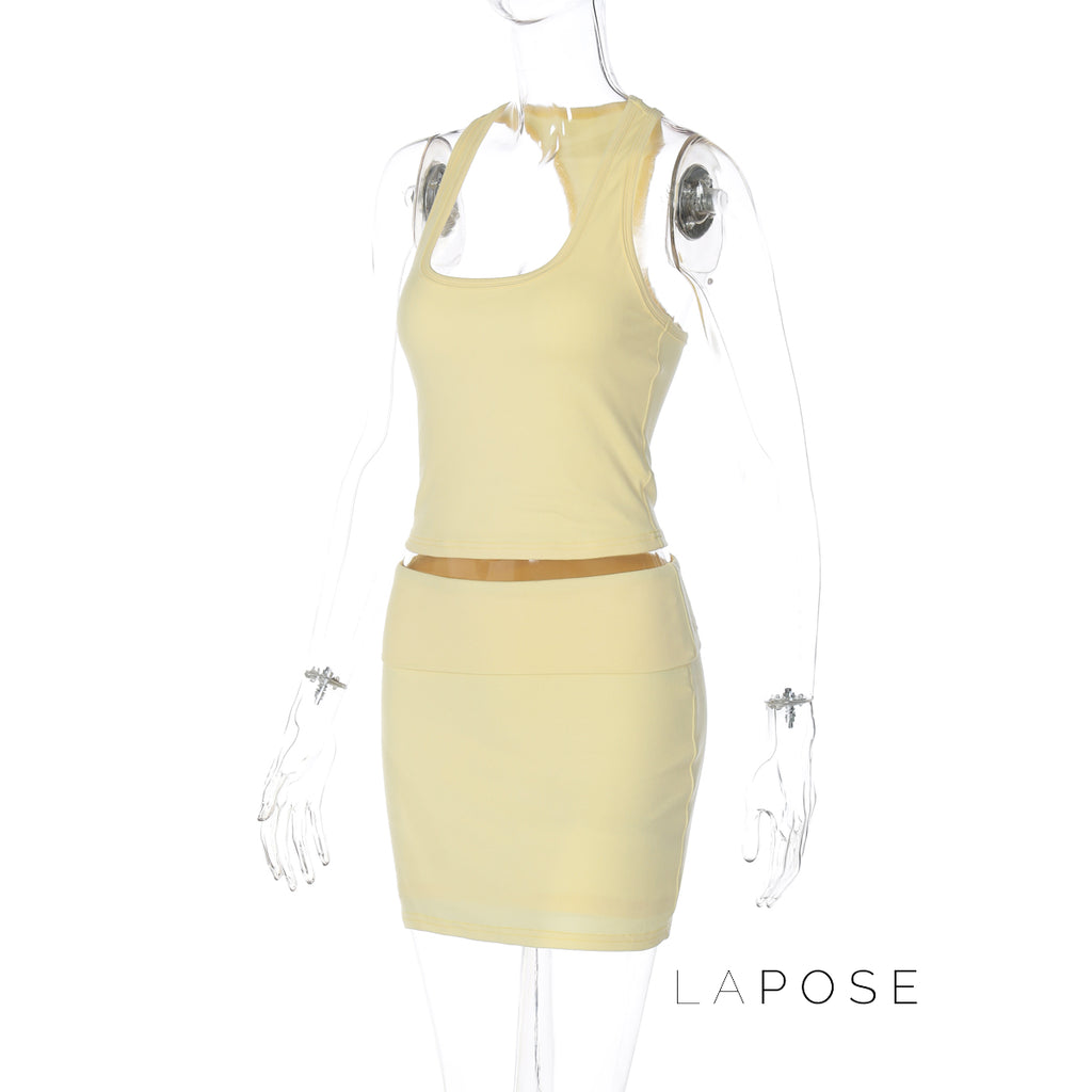 Emorie Square Neck Short Set [JGHRHXCP]