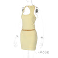 Emorie Square Neck Short Set [JGHRHXCP]