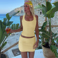 Emorie Square Neck Short Set [R09YC100]