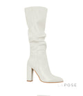 Emree Patent Block Heel Boots [P5L7W10F]