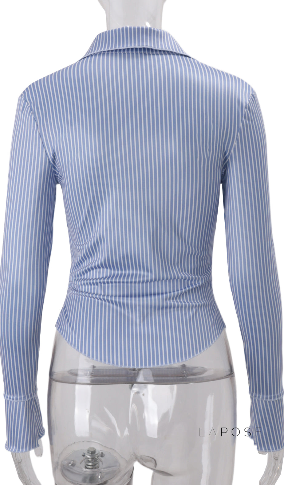 Emri Retro Striped Polo Top [D20C3JIA]