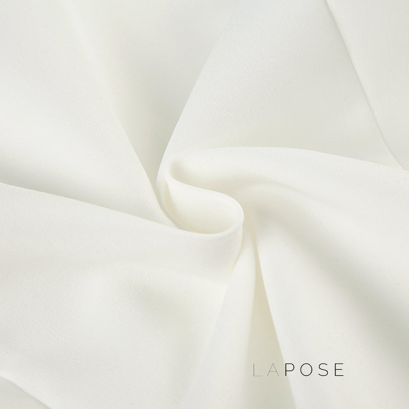 Esmee Pleated Button-Up Blouse