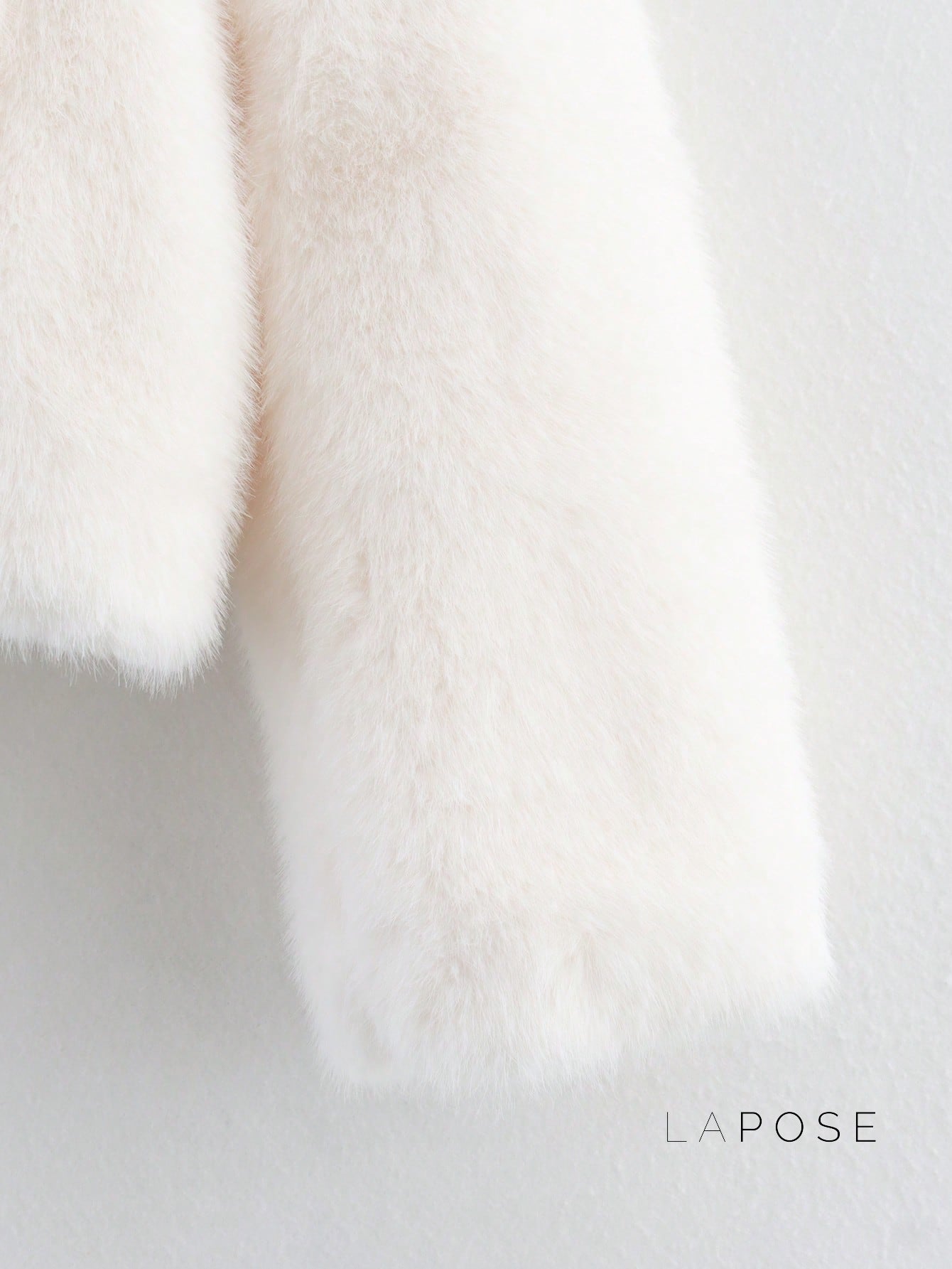 Ezmae Cropped Faux Fur Lapel Jacket [I56EK0HO]