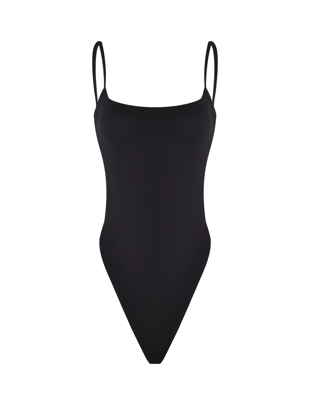 LaPose Fabiola Figure-Hugging Scooped Bodysuit