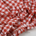 Fatoumata Bow Plaid Shorts [5PHD0XMC]