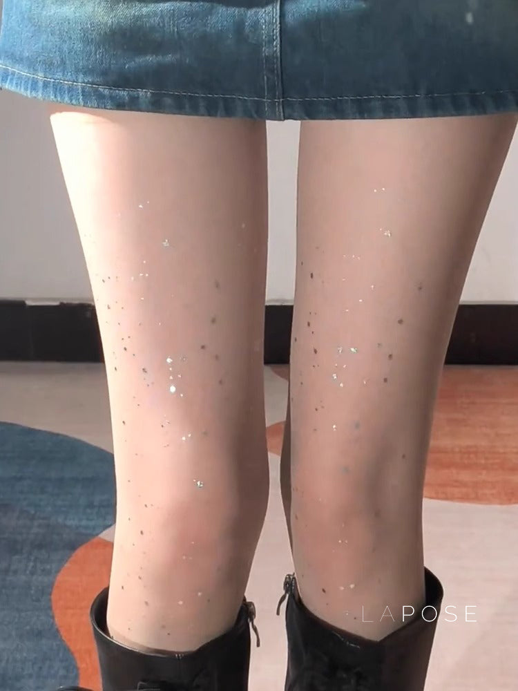 Fenix Dazzling Sequin Tights [ZPMX0IYG]