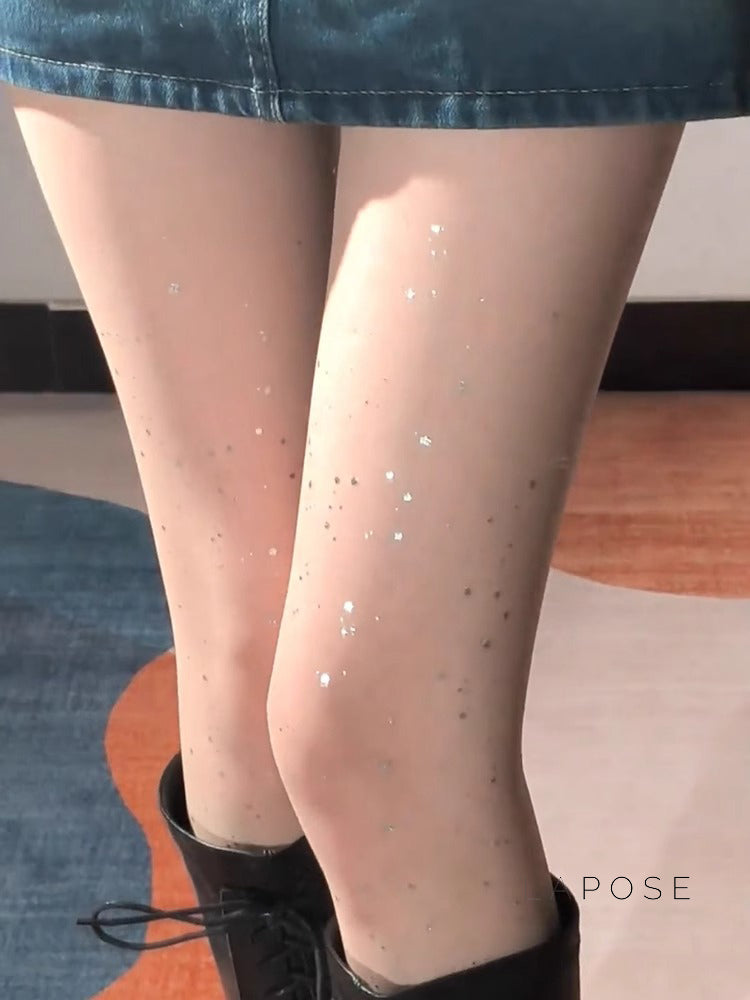Fenix Dazzling Sequin Tights [7QNS7KVK]