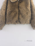 Fernanda Faux Shearling Bomber Jacket [MU9YB9Z5]