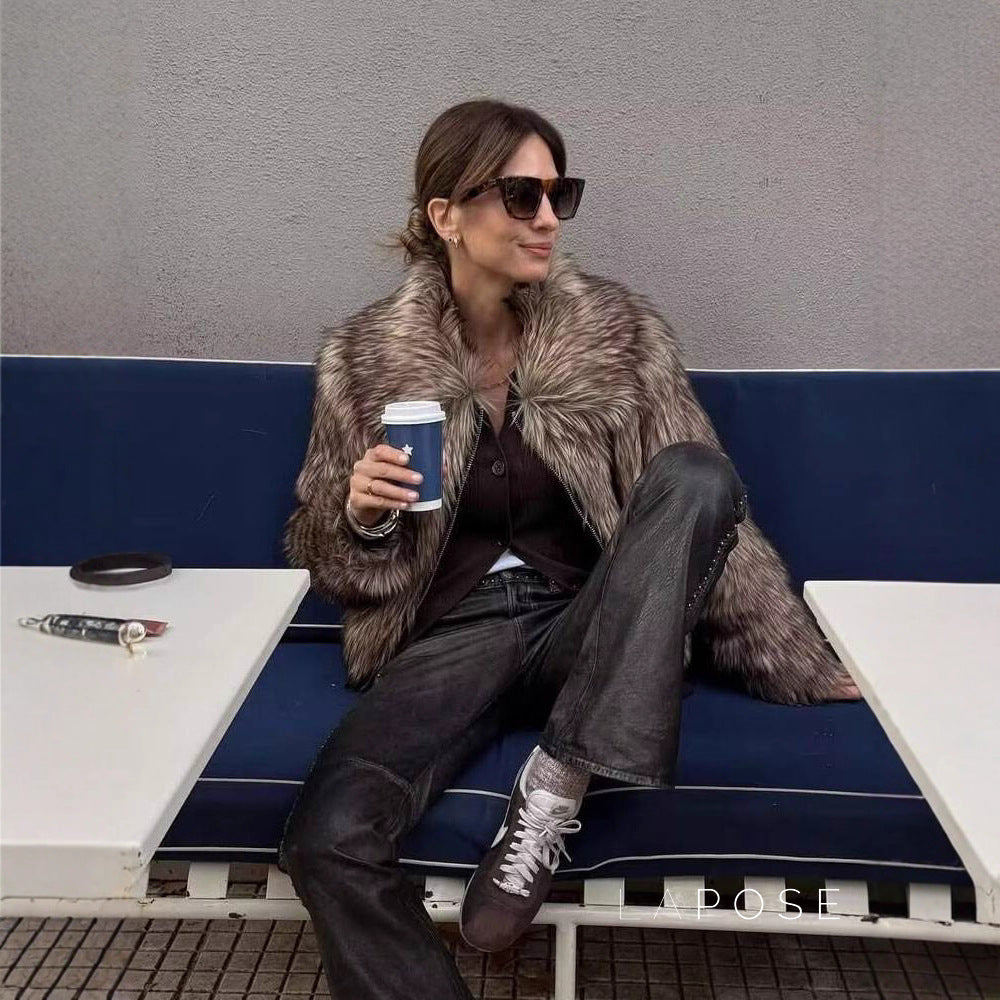 Fernanda Faux Shearling Bomber Jacket [XPFYGFDI]