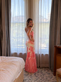 LaPose Finn Cut-Out Maxi Dress