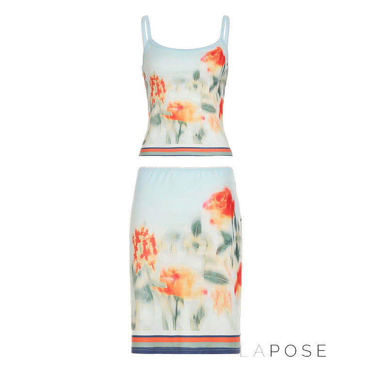Finnleigh Sunset Maxi Skirt Set [LUUXWTRV]