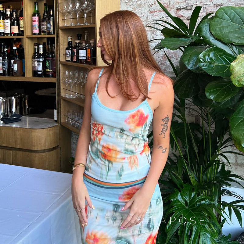 Finnleigh Sunset Maxi Skirt Set [582QYOUU]