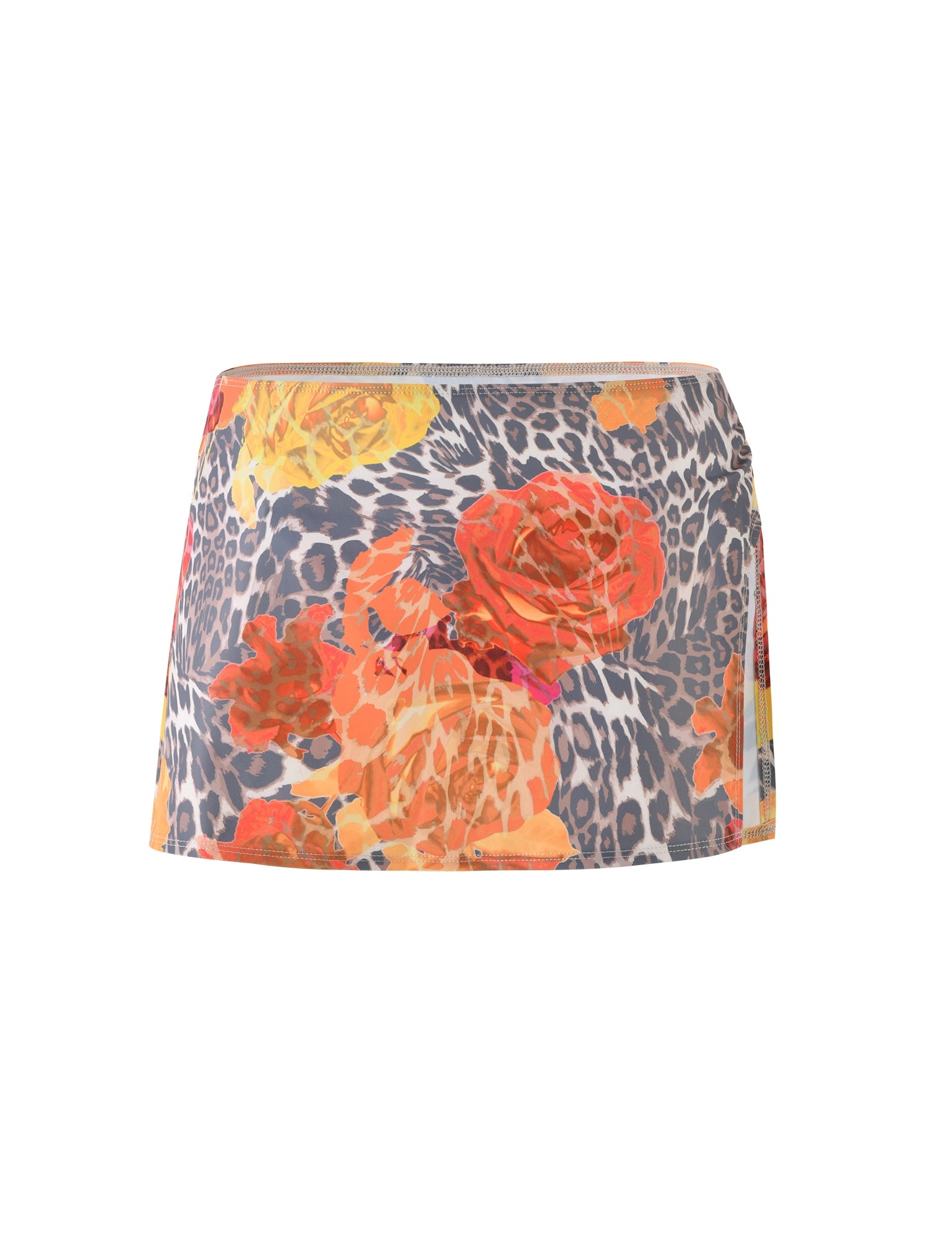 LaPose Finnley Leopard Bikini Skirt Set