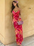 Floral Print Maxi Dress [U4QT8JQR]