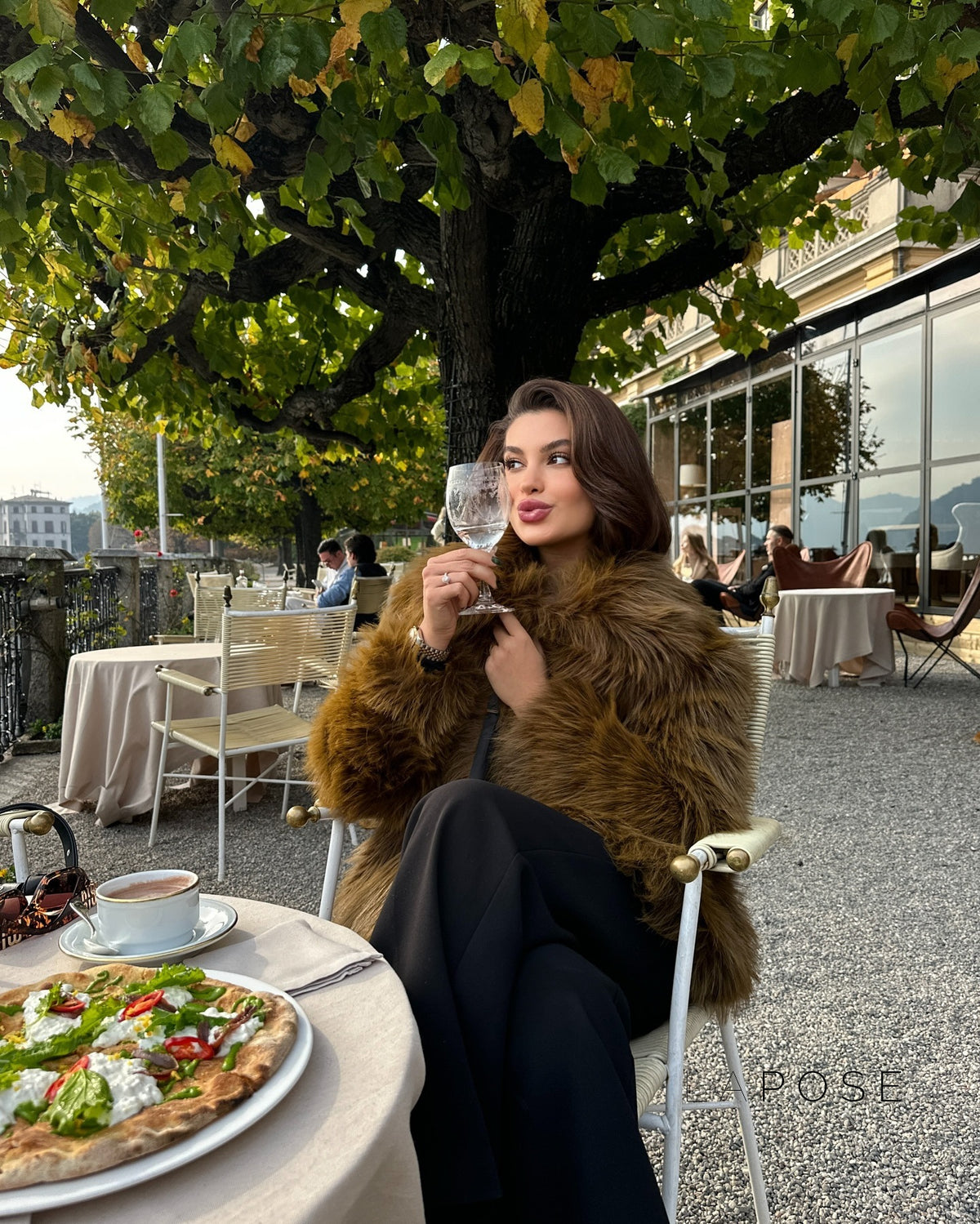 Freedom Fluffy Faux Fur Coat [UP5W179Z]