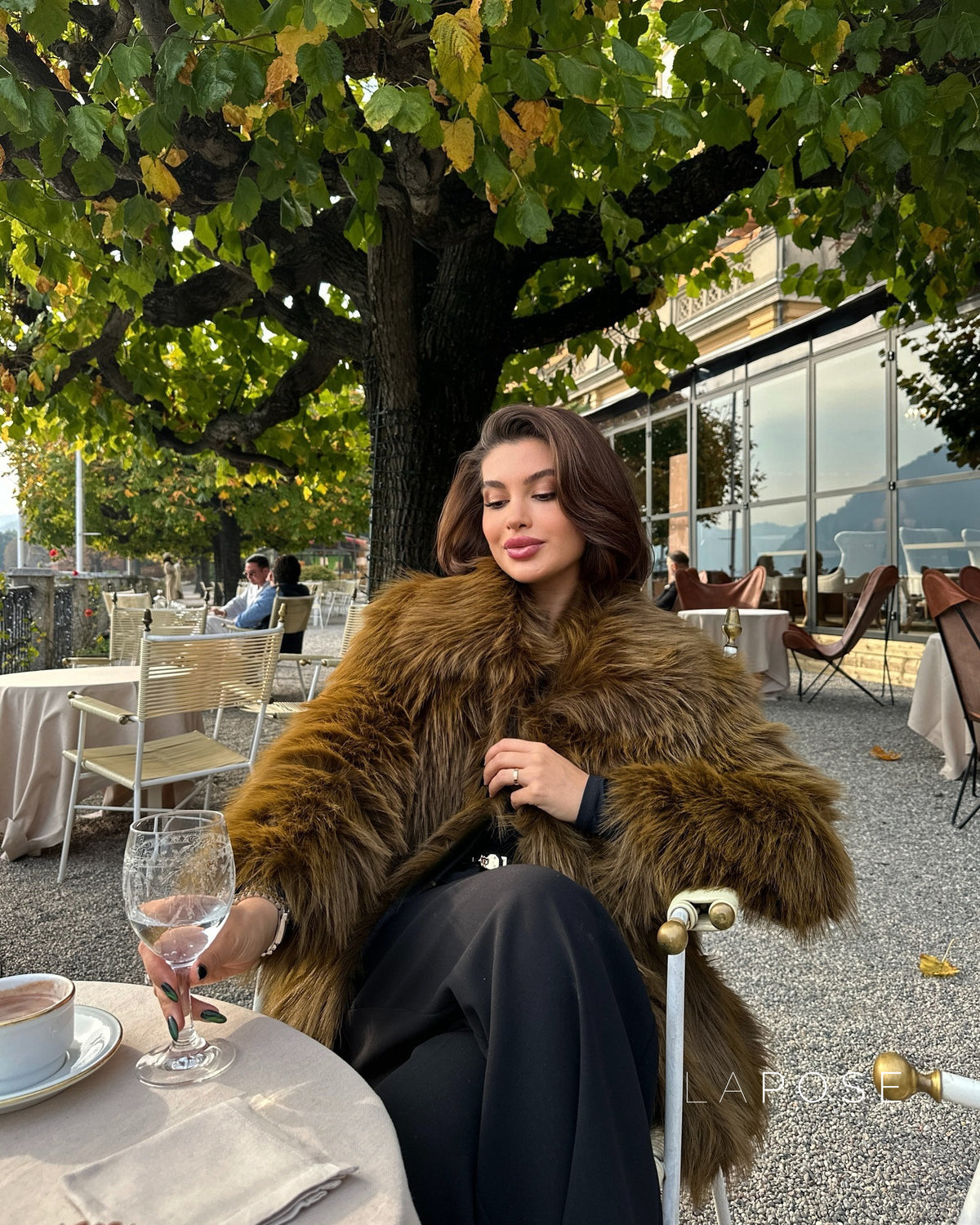 Freedom Fluffy Faux Fur Coat [VYW92E77]