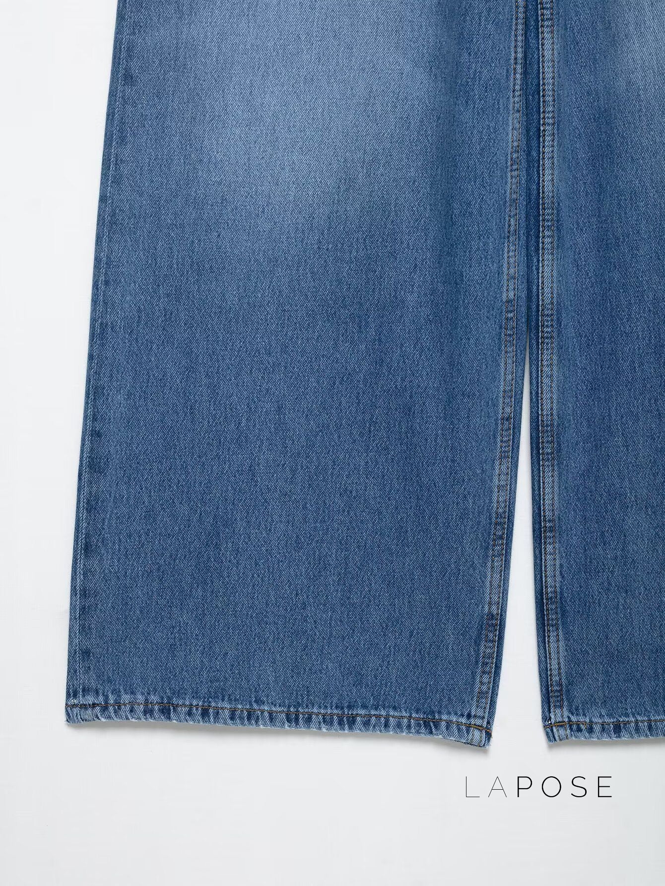 Freyja Denim Wide-Leg Pant Set [ET4GTWTS]