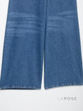 Freyja Denim Wide-Leg Pant Set [RU282C0X]