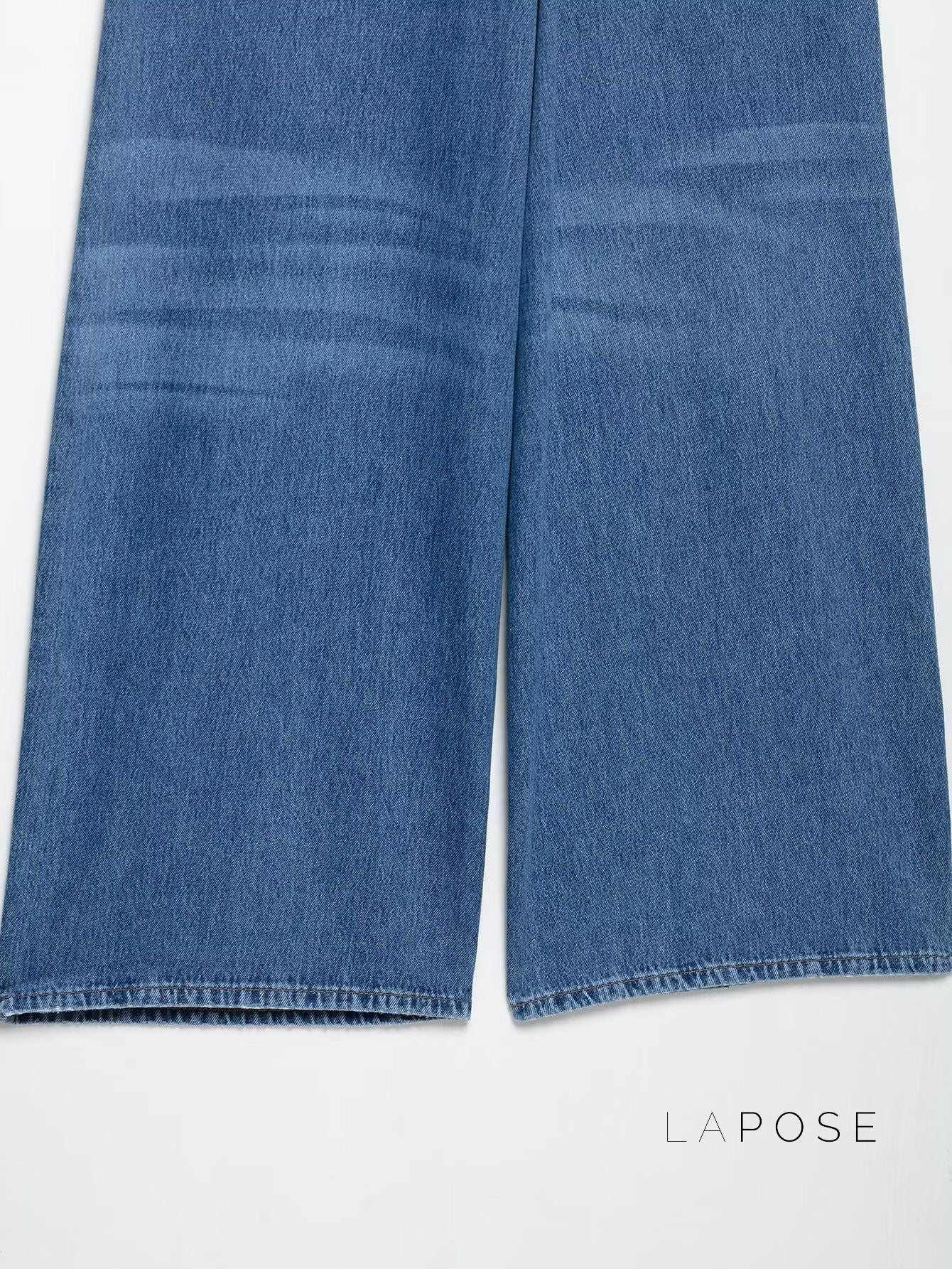 Freyja Denim Wide-Leg Pant Set [RU282C0X]