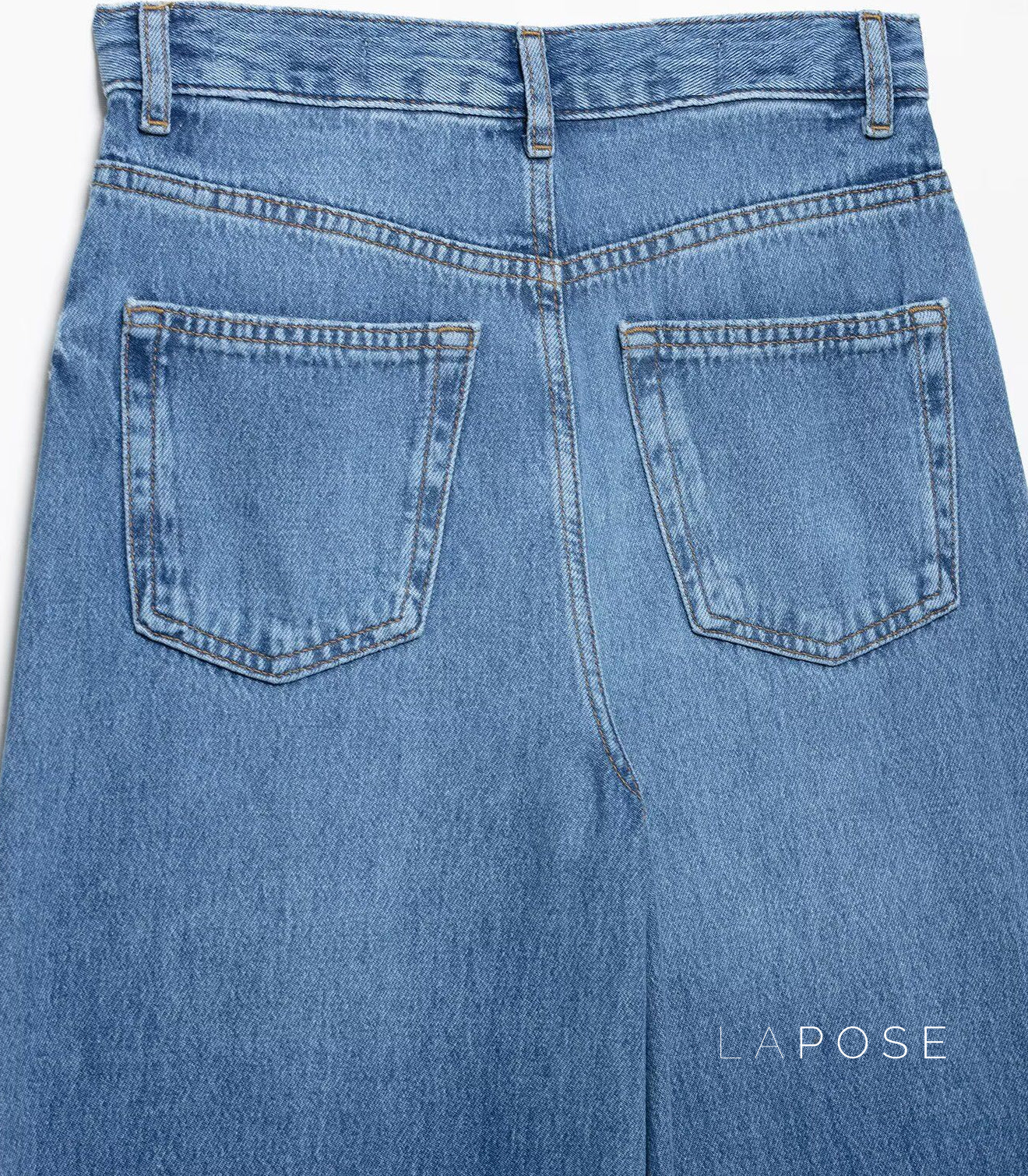 Freyja Denim Wide-Leg Pant Set [1TSRYY8Z]