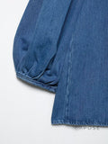 Freyja Denim Wide-Leg Pant Set [CT9NIDKH]
