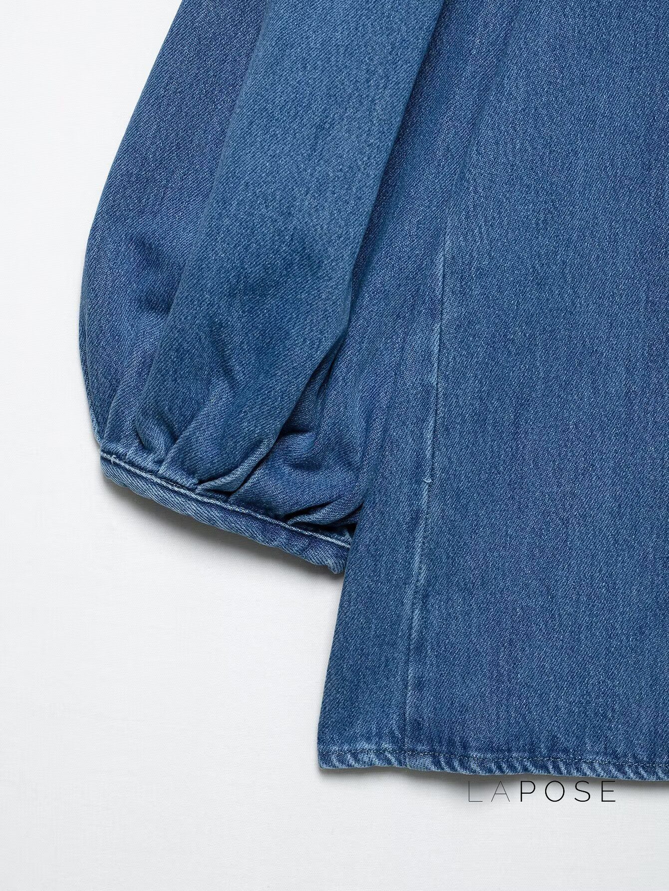 Freyja Denim Wide-Leg Pant Set [CT9NIDKH]