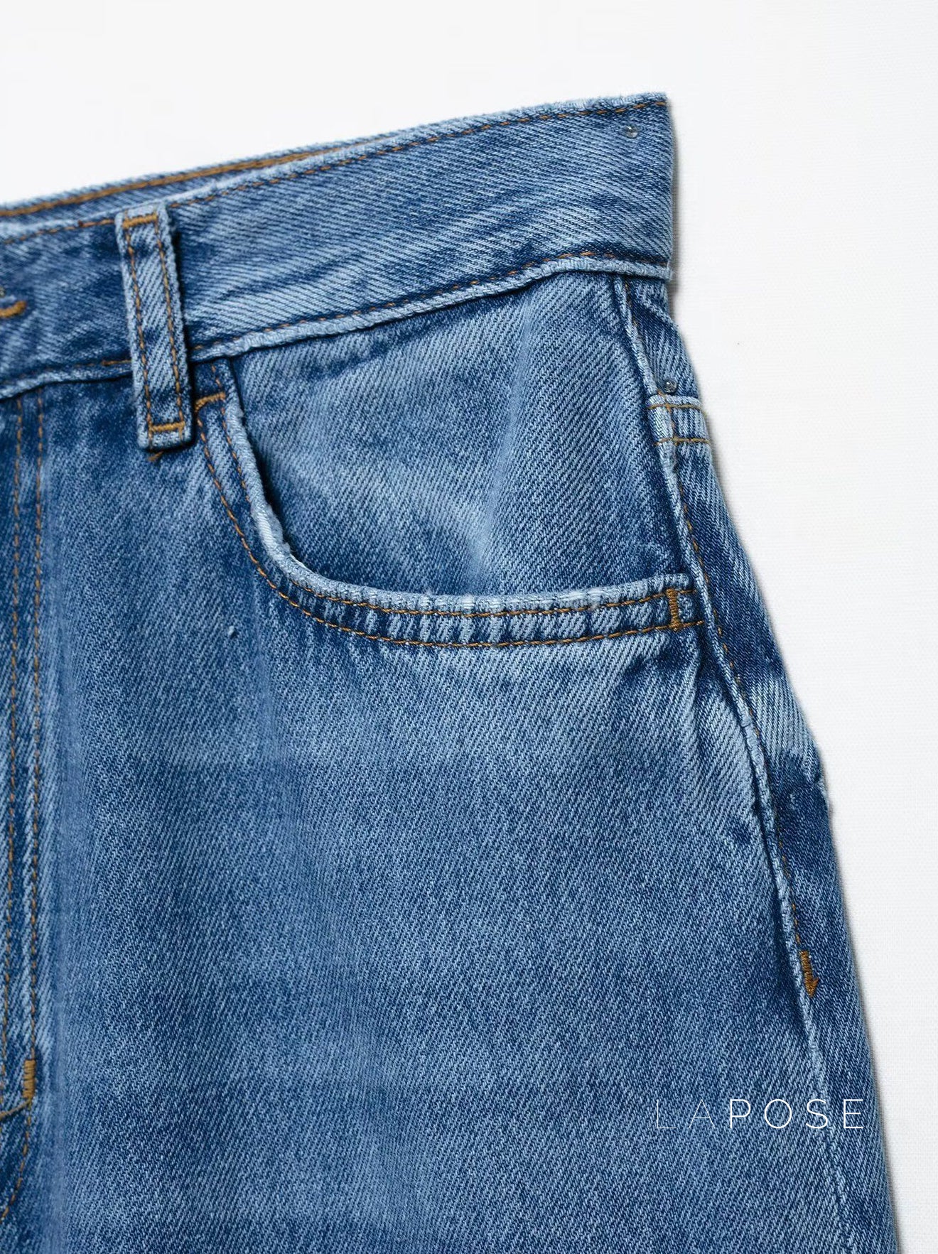 Freyja Denim Wide-Leg Pant Set [D589ODM1]