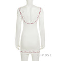 Frida Embroidered Long Sleeve Mini Dress [K6T09REK]